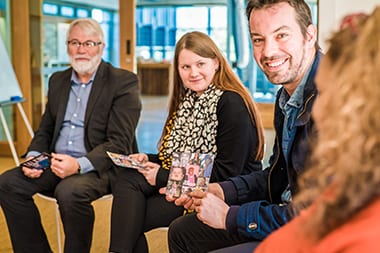 Group developing their cultural competency