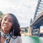 Modern Aboriginal Working Woman in Sydney