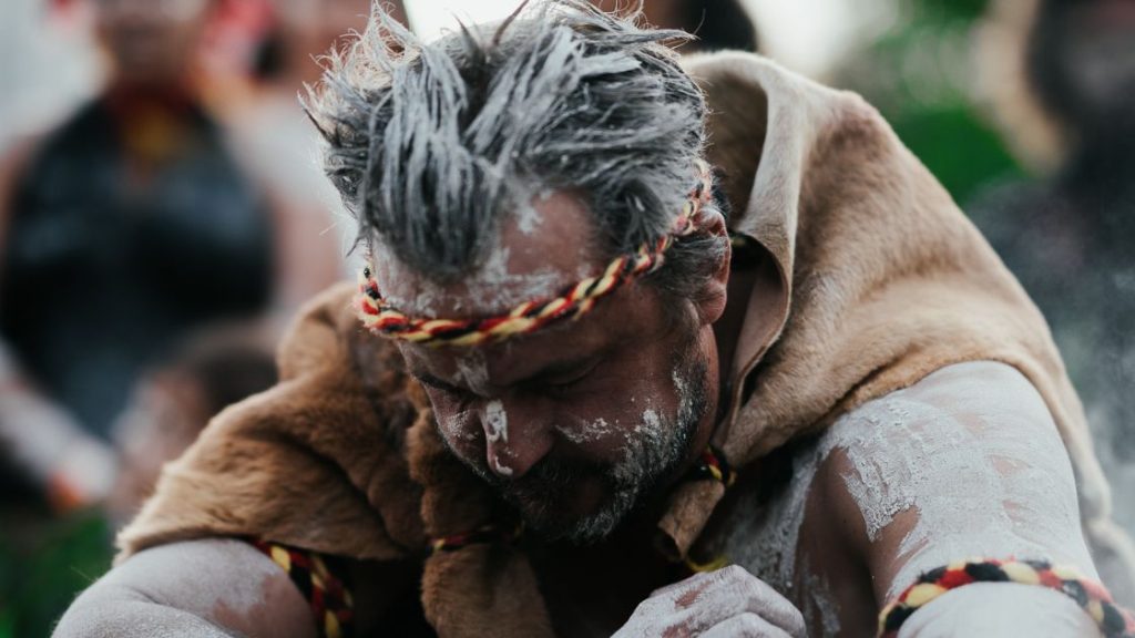National Sorry Day Australia Aboriginal First Nations Man