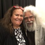 Aunty Munya Andrews with the late Uncle Jack Charles