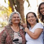 3 generations of First Nations women