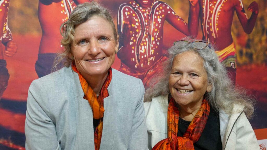 Kings Domain Resting Place – Aboriginal sacred site in Melbourne symbolising resilience and healing. Aunty Munya and Carla Rogers Evolve Communities