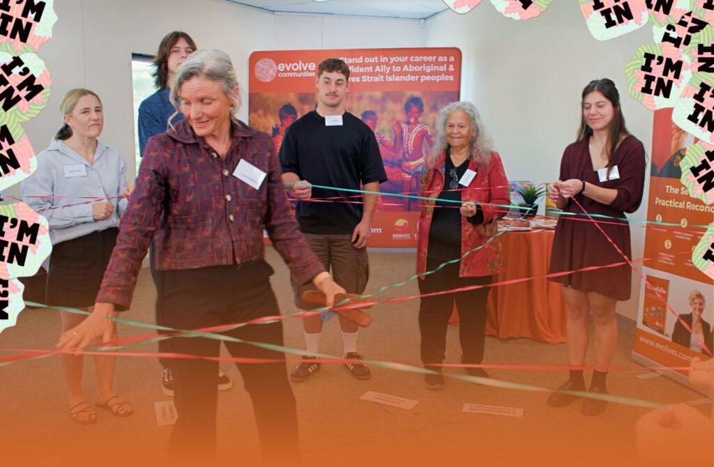 Evolve Cultural Diversity Quiz used as a tool for National Reconciliation Week learning.